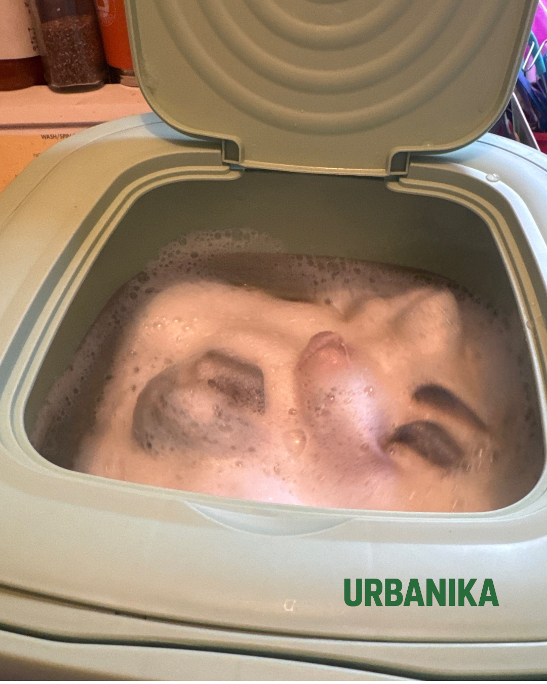 Mini Lavadora Portátil Plegable