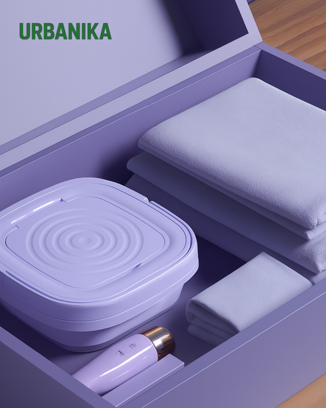 Mini Lavadora Portátil Plegable